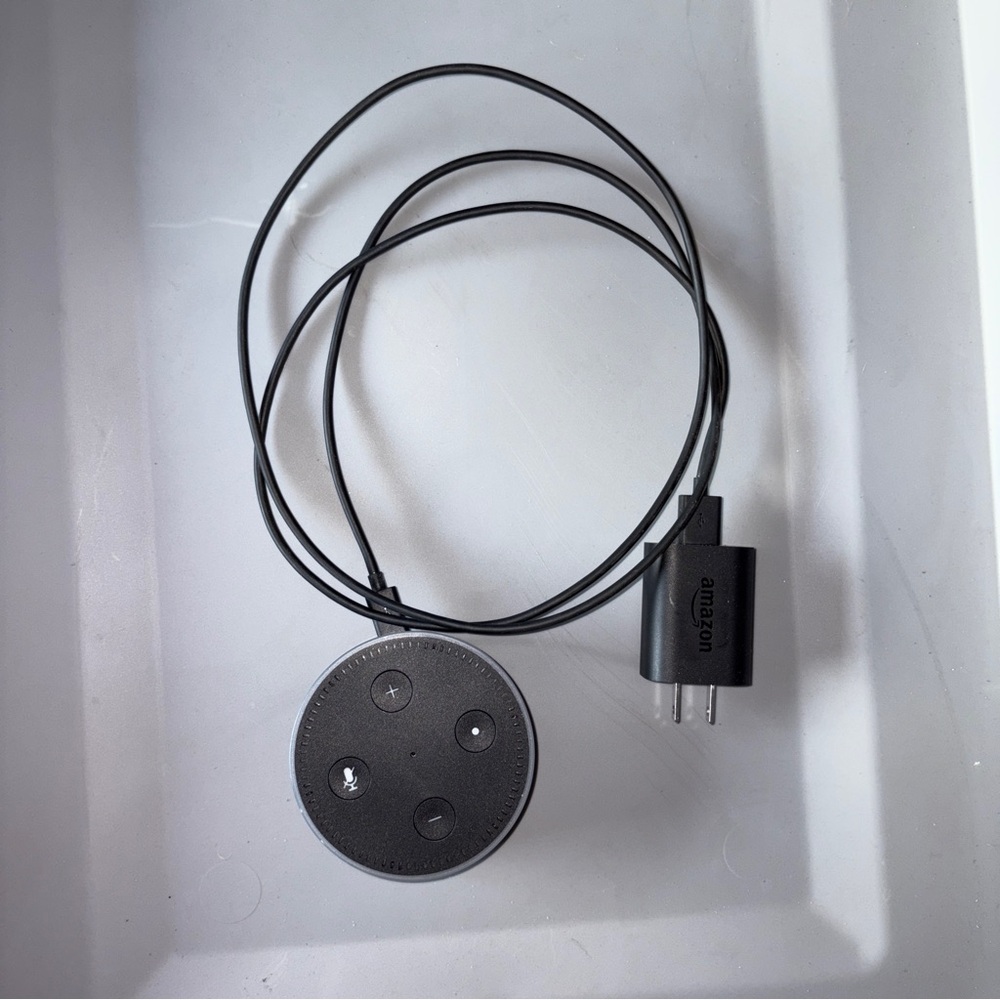 Amazon Echo Dot Smart Assistant - Black - Picture 2 of 4